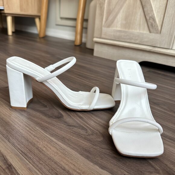 Billini Walter Heels White Size 5 - Picture 4 of 8